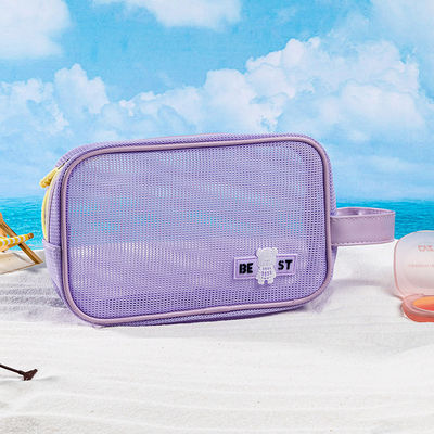 Polyesternetzstrandtasche für Geschäftsreisen und Urlaub Das perfekte Reisezubehör