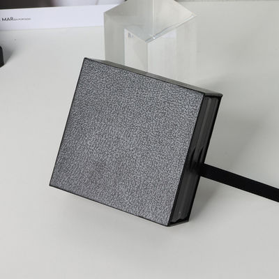 Custom Logo Schmuckbox Verpackungskisten mit transparenter PE-Film im Inneren Matte Papier Karton Geschenkbox