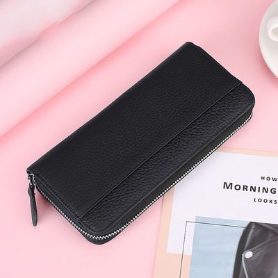 Neueste Modische 2024 Koreanische Mode Weibliche Kupplung Kartenhalter Brieftasche Frauen Pu Leder Luxus lange Brieftaschen