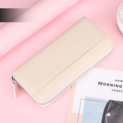 Neueste Modische 2024 Koreanische Mode Weibliche Kupplung Kartenhalter Brieftasche Frauen Pu Leder Luxus lange Brieftaschen