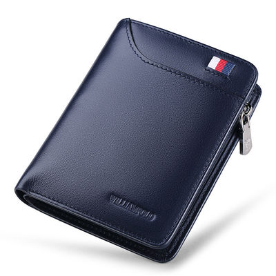 Multifunktionale Bifold-Mann-Brieftasche Neues Modedesign für Männer Reisen und Geschäft