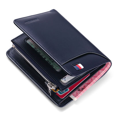 Multifunktionale Bifold-Mann-Brieftasche Neues Modedesign für Männer Reisen und Geschäft
