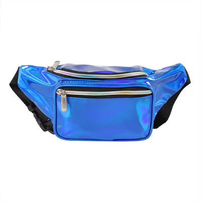 Unisex-Holographischer Fanny-Pack mit verstellbarem Gürtel für Rave-Festival-Reiseparty