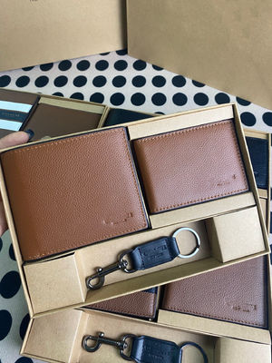 Casual Design Männer-Brieftasche aus echtem Leder mit Standardkartenhalter