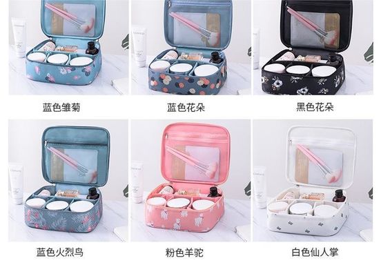 Outdoor Mädchen Kosmetik Tasche Make-up Tasche Frauen Toilettenartikel Organisator mit modischem Stil
