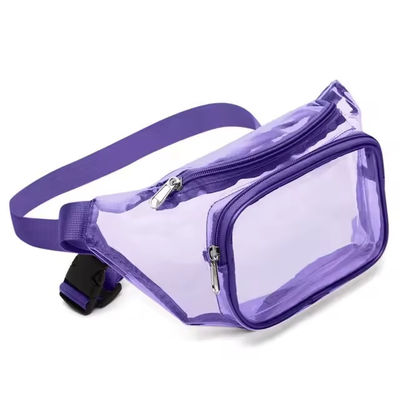 Custom Outdoor Wasserdicht PVC Clear Fanny Pack OEM/ODM Perfekt für Männer und Frauen unterwegs