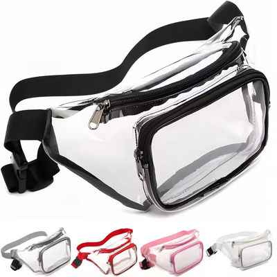 Custom Outdoor Wasserdicht PVC Clear Fanny Pack OEM/ODM Perfekt für Männer und Frauen unterwegs