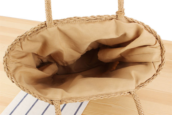 Farbe Maßgeschneiderte Mode Sommer Strandtasche Frau Lady Stroh Messenger Tote Taschen Schultertaschen Handtaschen