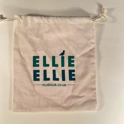 Custom-Logo-Druck organische Leinwand Baumwolle Schnürbeutel für Schmuck Verpackung Nachfrage
