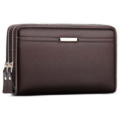 Genuine Leder-Hände-Vorder Tasche Brieftasche Custom Logo Tasche Dünne RFID-Blockkartenhalter