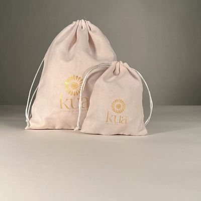 Custom Microfiber Schmuck Verpackungstüte mit Logo Customized Logo Briefmuster Typ
