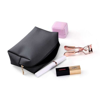 Make-up-Kosmetik-Tasche nicht gewebte langlebige Reißverschlussbeutel Waschbar Eco-Friendly Pink OEM/ODM
