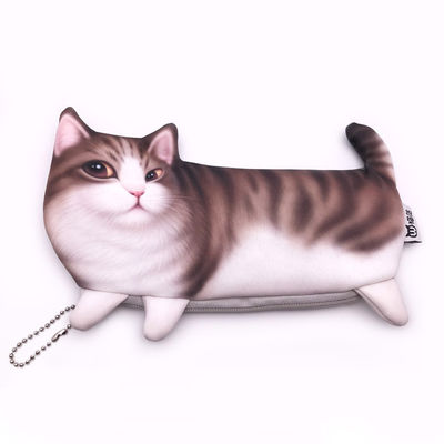 Kurze Zeichentrickfilm 3d Katzen-Brieftasche 2022 niedliche Tier-Münzen-Brieftasche für Kinderbedürfnisse