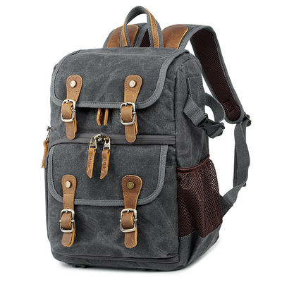 Umweltschonende, maßgeschneiderte Logo-Kamera-Tasche Rucksack für DSLR und Laptop in maßgeschneiderter Farbe