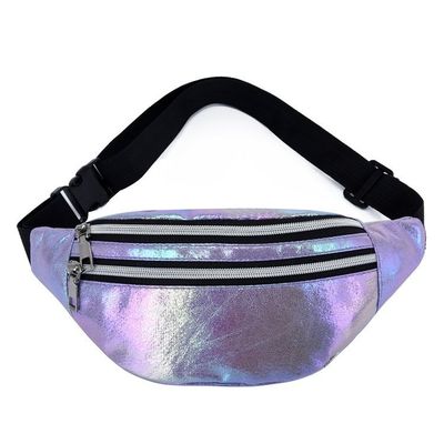 Geschlechtsneutrale Laser-PU-Waistbag-Waistbags für Frauen und Mädchen