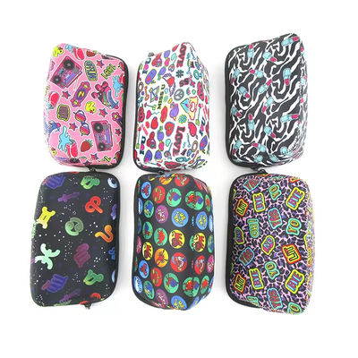 Personalisierte Logo Neopren Sublimation Kosmetik Tasche Make-up Taschen für Damen Handtaschen