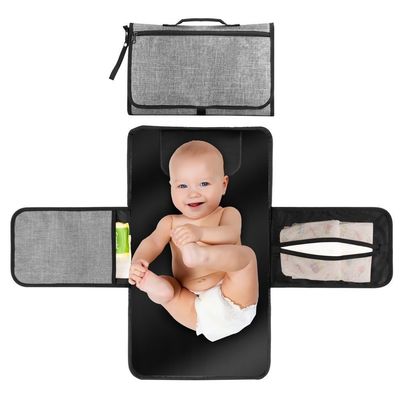Kleine Windelbeutel Farbgestaltung Mode Windelbeutel Nappy Nasse Tasche mit festem Muster
