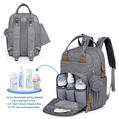 Oxford Neueste Modische Baby Windel Rucksack Öko-freundlich Multifunktionelle Custom Windel Tasche