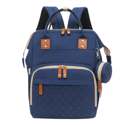 Customized Logo Mummy Baby Tasche Windel Rucksack mit Reisebett und Wechselstation