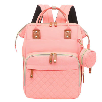Customized Logo Mummy Baby Tasche Windel Rucksack mit Reisebett und Wechselstation