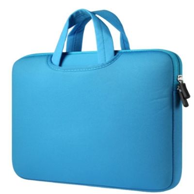Maßgeschneiderte Sky Blue Neopren Laptop Taschen für 12 13 15 Zoll gutes Material aus China