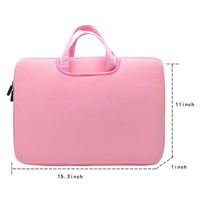 Maßgeschneiderte Sky Blue Neopren Laptop Taschen für 12 13 15 Zoll gutes Material aus China