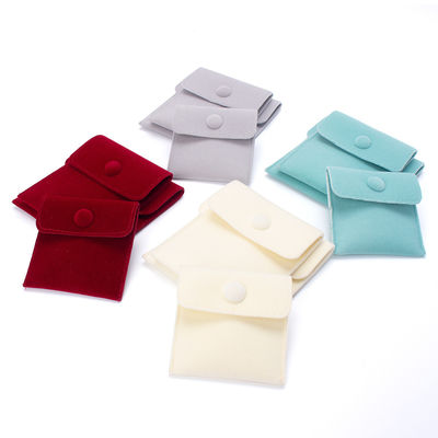 OEM/ODM Akzeptable Mikrofiber Schmuckstüten Custom Logo Ohrringe Taschen für Ankünfte