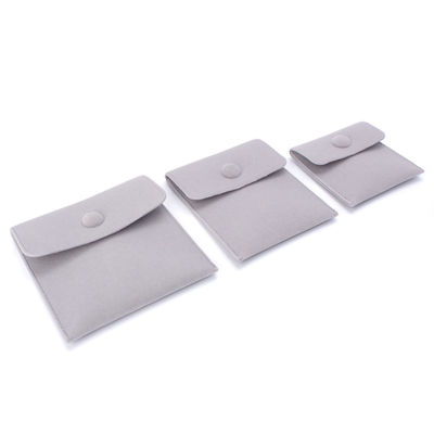 OEM/ODM Akzeptable Mikrofiber Schmuckstüten Custom Logo Ohrringe Taschen für Ankünfte