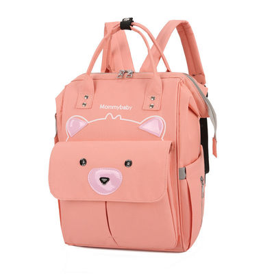 Custom Logo Tote Baby Taschen Nappy nasse Windel Tasche Rucksack in kundenspezifischer Farbe