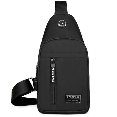 Vielseitige Custom Logo Messenger Tasche Ideal für Männer lässige Büro oder Date Ausflüge