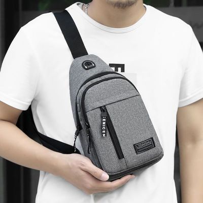 Vielseitige Custom Logo Messenger Tasche Ideal für Männer lässige Büro oder Date Ausflüge