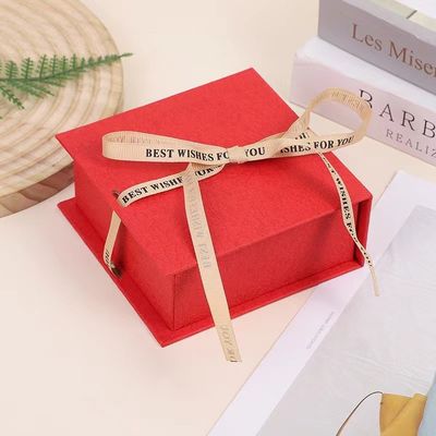 Farbige Schmuckverpackung Schiebe-Geschenk-Papier-Schublade für Make-up-Kosmetik