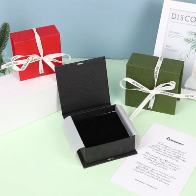 Farbige Schmuckverpackung Schiebe-Geschenk-Papier-Schublade für Make-up-Kosmetik