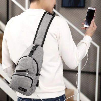 OEM ODM Akzeptabel Fanshion Laufsport Taille Tasche für Männer Portable Brust Schulter Tasche