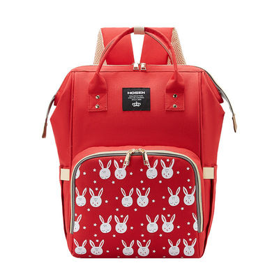 Bequemer Rucksack-Stil Rucksack Mummy Baby Windel Tasche mit wasserdichtem Material