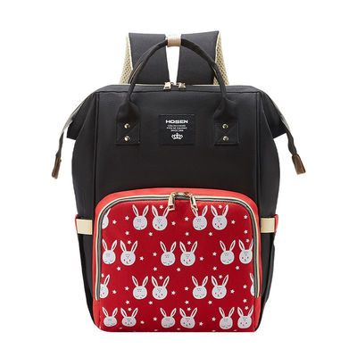 Bequemer Rucksack-Stil Rucksack Mummy Baby Windel Tasche mit wasserdichtem Material