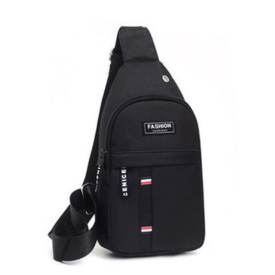 Jugend Unisex Taille Tasche Kleiner Rucksack für Sport Trend Feste Farbe Einfach Schulter Messenger Tasche