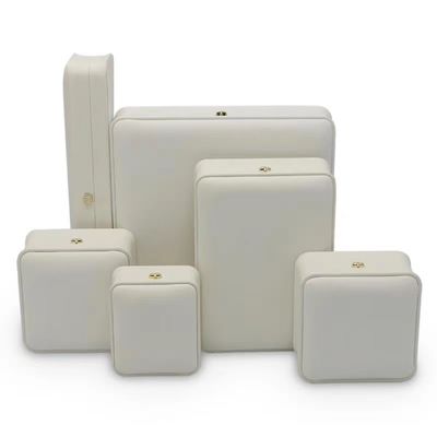 Schmuck-Speicher-Display-Kase mit kundenspezifischer LED-Lichtring-Box und -Tasche
