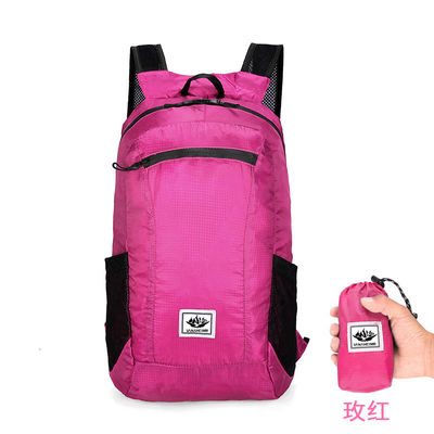 Schnürenschließung Leichtgewicht Wasserdicht Rucksack für Männer und Frauen Reisen Wandern