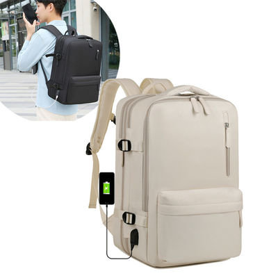 OEM/ODM akzeptiert Funktioneller Reisetaschen für Laptops mit USB-Ladung