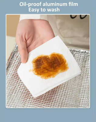 Akzeptable OEM/ODM Wasserdichte Aluminiumfolie Isolierte Kühlbeutel für Takeaway Bento Box