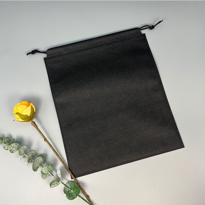 Custom Logo Nicht gewebte Schnürtasche für Geschenke Verpackung Reise Schließung Typ Reißverschluss