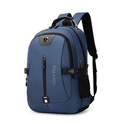 Hauptmaterial Oxford Custom Logo USB Schul Rucksack für Gelegenheitssport und Laptop