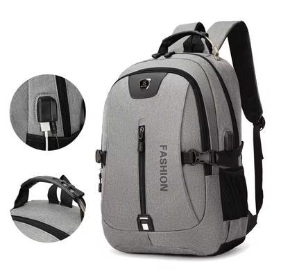 Hauptmaterial Oxford Custom Logo USB Schul Rucksack für Gelegenheitssport und Laptop