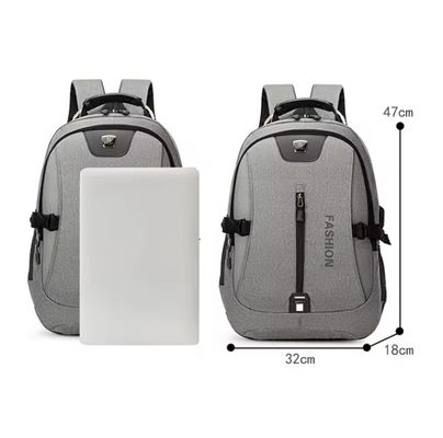 Hauptmaterial Oxford Custom Logo USB Schul Rucksack für Gelegenheitssport und Laptop