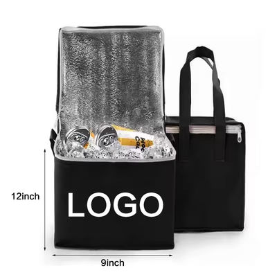 Custom Logo Soft-Loop Kühltasche für isolierte grüne Lebensmittel Picknick Bier und mehr