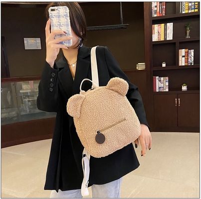 OEM/ODM Akzeptable Mode-Tasche Schul Rucksack Taschen Wasserdichte Plüssig Rucksack für Kinder