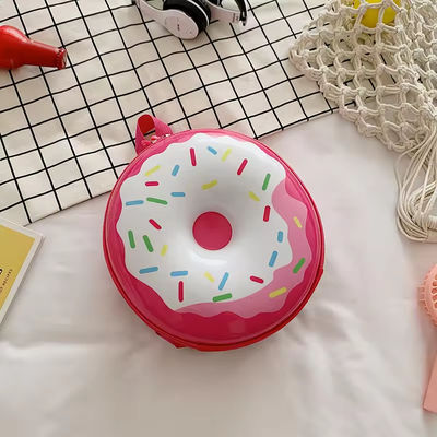Neuheit niedliche Büchertasche 2024 Zeichentricksack Rucksack Donuts Gummi-Schalen-Schultasche für den Alltag