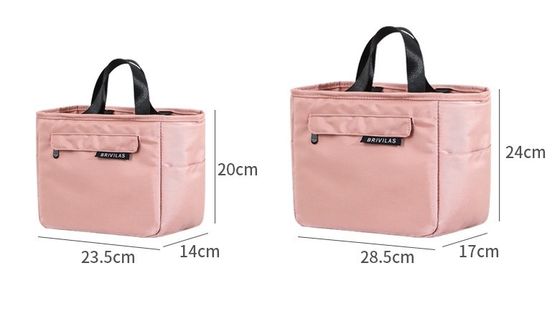 Isolierte High Class Custom Nylon Bento Tasche mit wasserdichtem Aluminiumfilm