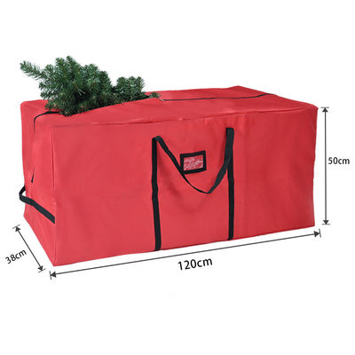 Besondere Farbe Schwergewicht, langlebige 600d Oxford Staubdichte Weihnachtsbaumspeicher